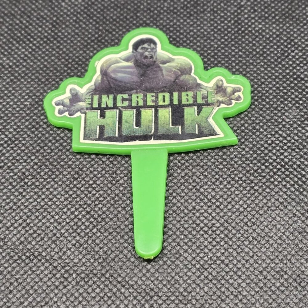 Incredible Hulk Cake Decoration Birthday Topper Cake Pick